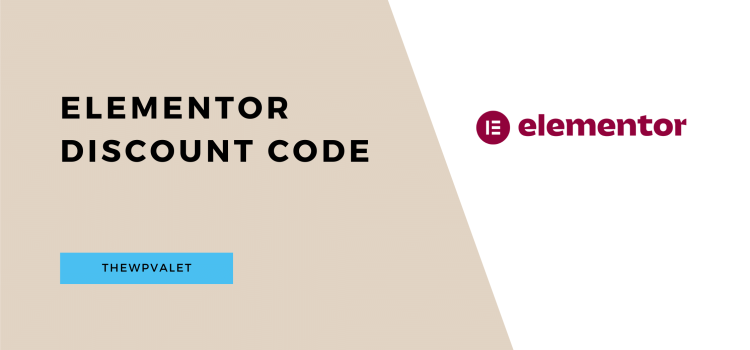 Elementor Discount Code - TheWPValet