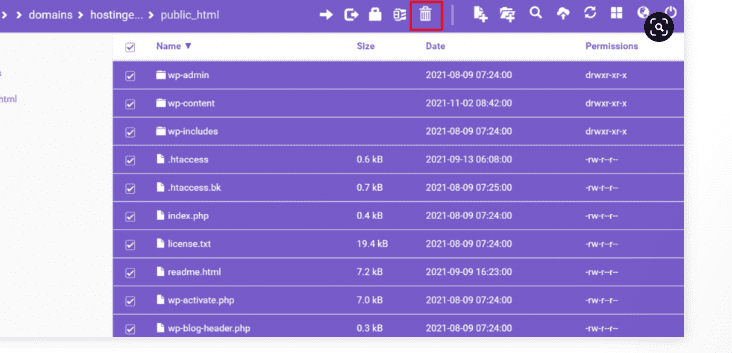 Recover the Files By BackingUp