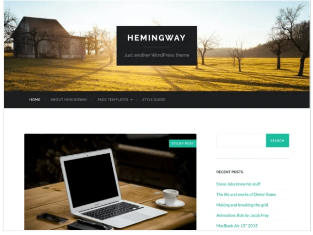 Hemingway Official Page