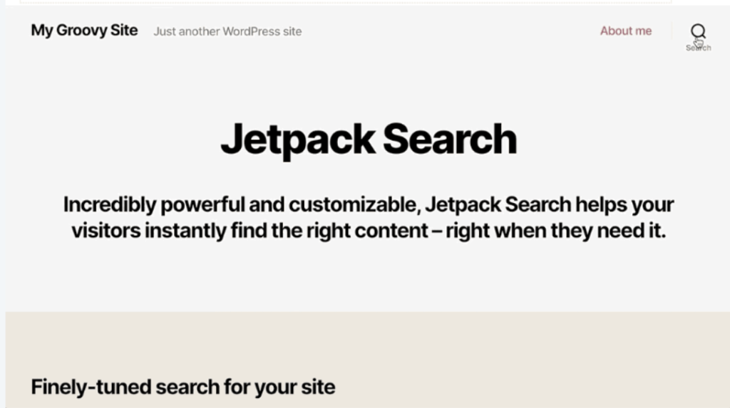 Jetpack Search Overview 
